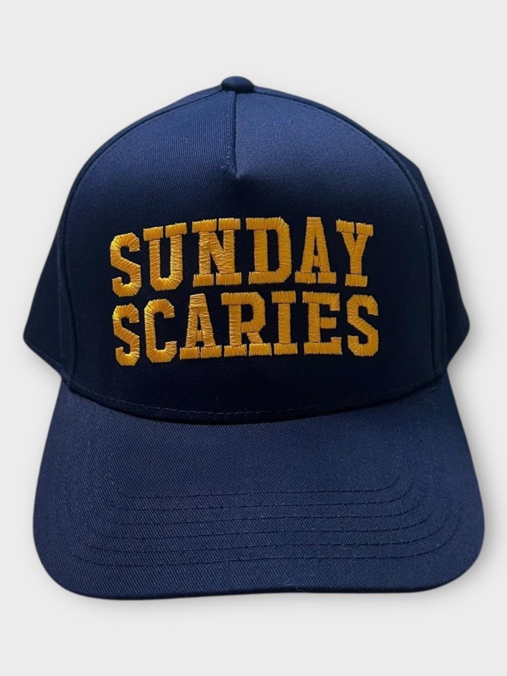 Sunday Scaries Otto Classic Navy Blue Trucker Hat SnapBack
